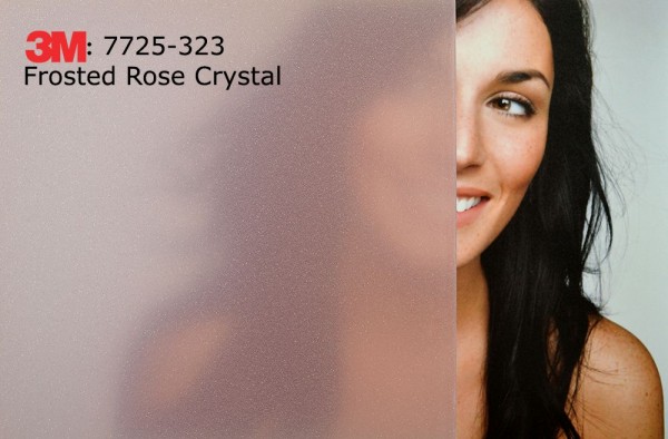 3M Frosted Crystal Rose 7725-323